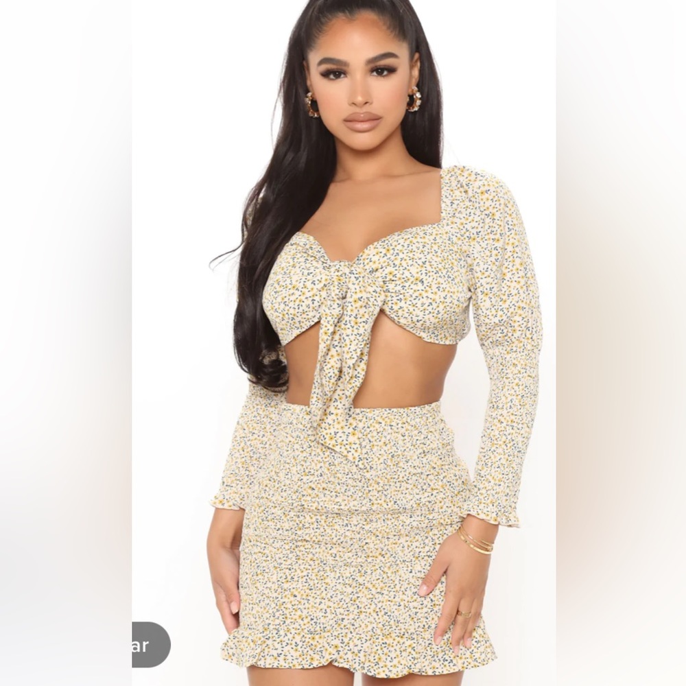 2piece skirt set